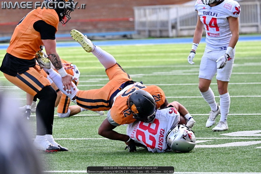 2024-05-04 Rhinos Milano-Guelfi Firenze 047